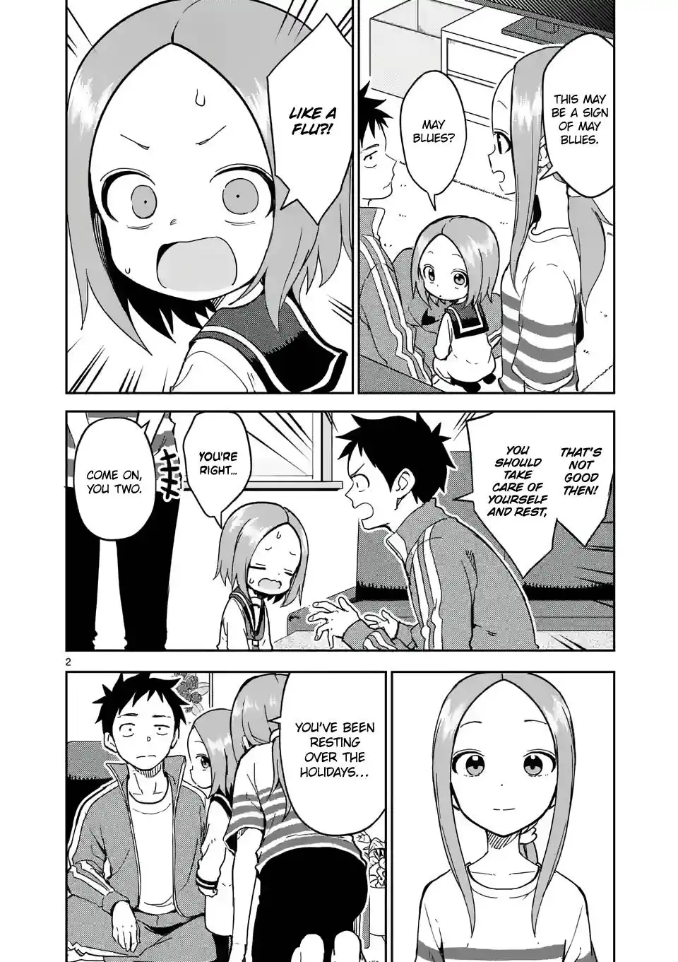 Karakai Jouzu no (Moto) Takagi-san Chapter 229 2